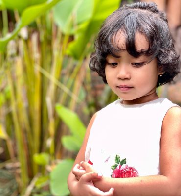 Portrait of asian kid